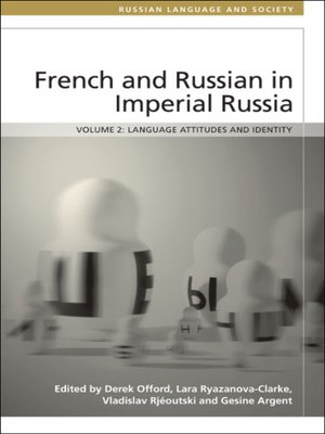 cover image of French and Russian in Imperial Russia